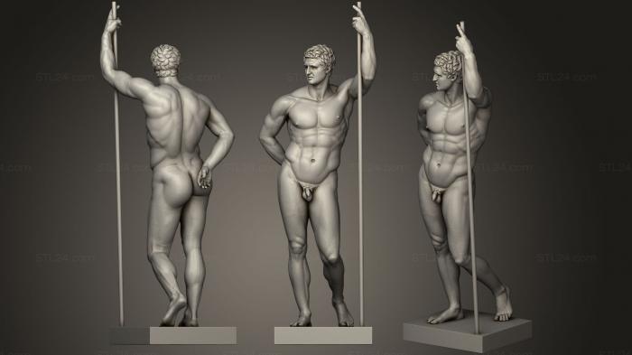 Statues antique and historical (M Terme Ruler, STKA_1428) 3D models for cnc